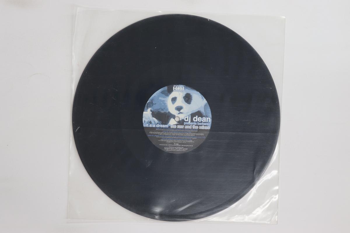 

12inch Record DJ DEAN PRESENTS BARBAREZ Its A Dream The Raw And The Mixes TR3086 TUNNEL RECORDS 2004 Germany Dance Electronica Used