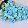 Rose Artificial Flowers 50pcs Simulation Flower Head Fake Roses Wedding Decorated Wall Flower Arrangement home Party Decoration