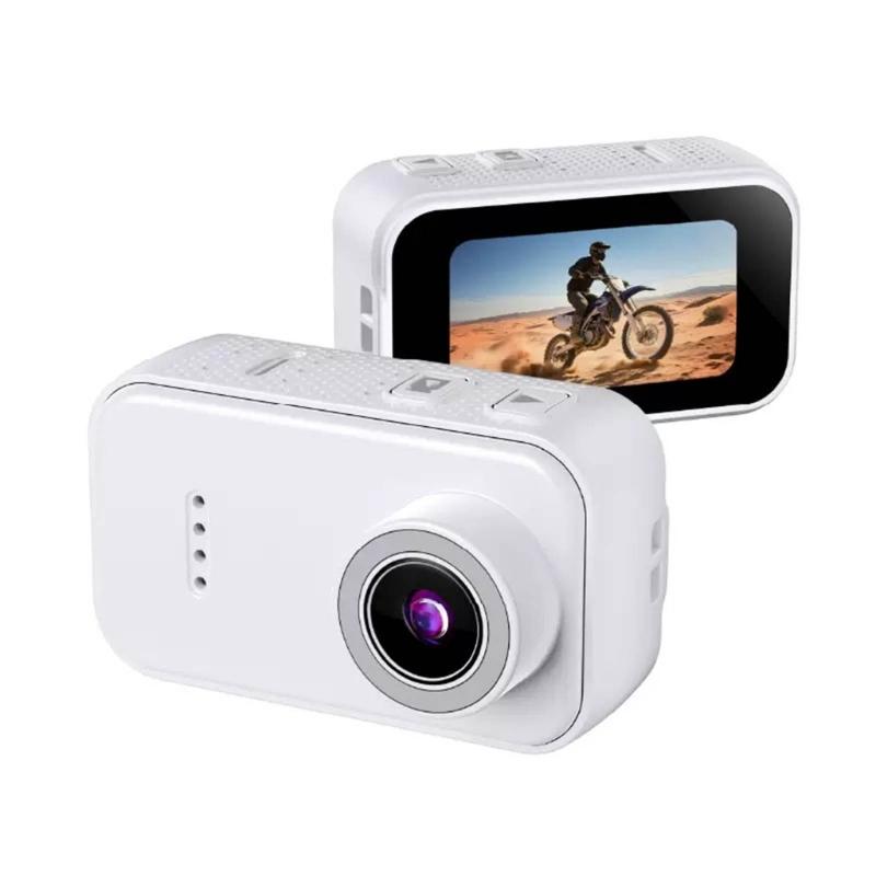 2K Thumb Camera Action Cameras With 130° Wide Angle Lens Magnetic Mount For Outdoor Sports Cycling Skiing
