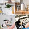 Adjustable ABS Magnetic Phone Holder Travel Essentials Flexible Rotation Hands-Free Airplane Phone Mount Seat Phone Stand
