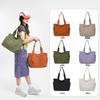 Vielseitige Tragetasche mit großer Kapazität im japanischen Stil: Mama, Sport, Yoga & Pendler Schultertasche