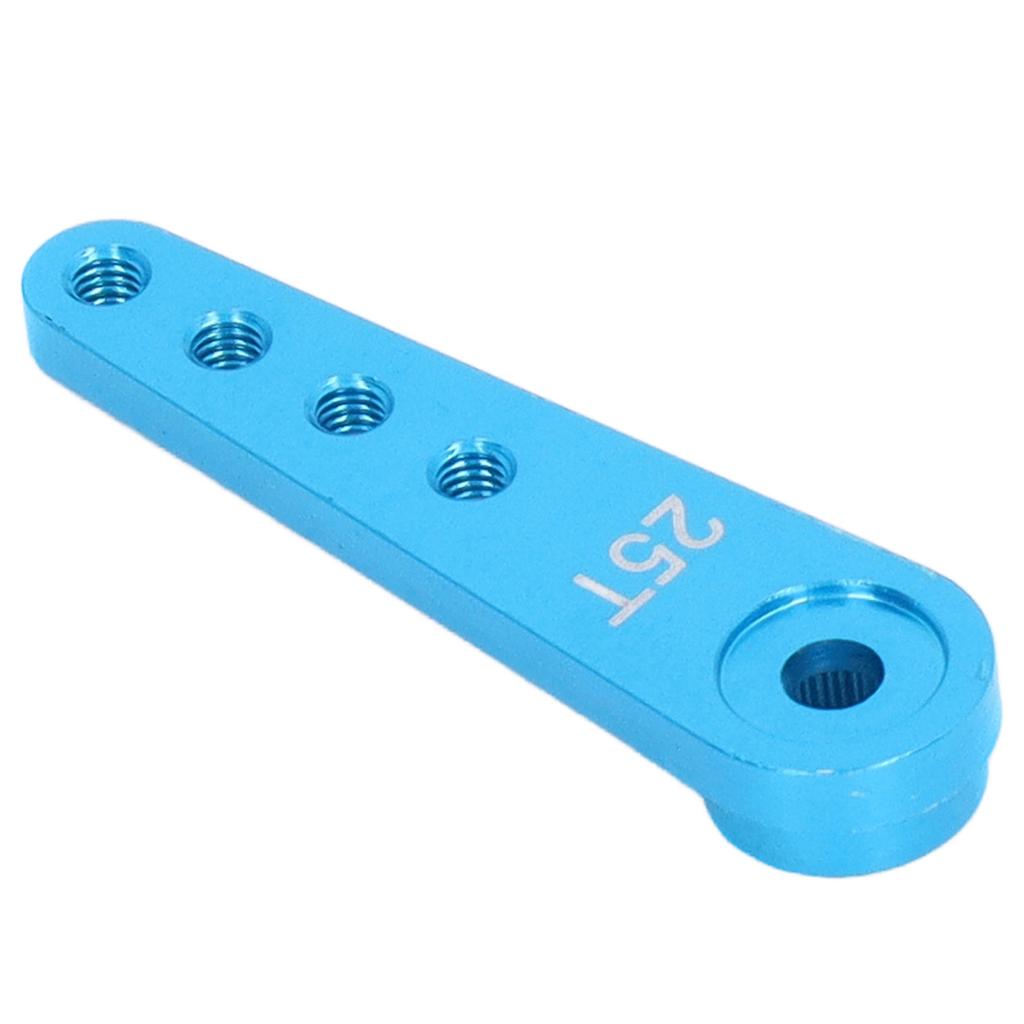 Servo Arm 1 8 1 10 Universal Lengthened 25T Single Sided Steering Aluminum Servo Horn Blue