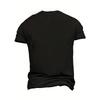 European sizes Men'S Fashion Short-Sleeved T-Shirt with Letter Pattern Print, Suitable for Teenagers As a Casual Crew Neck Top for Spring And Summer