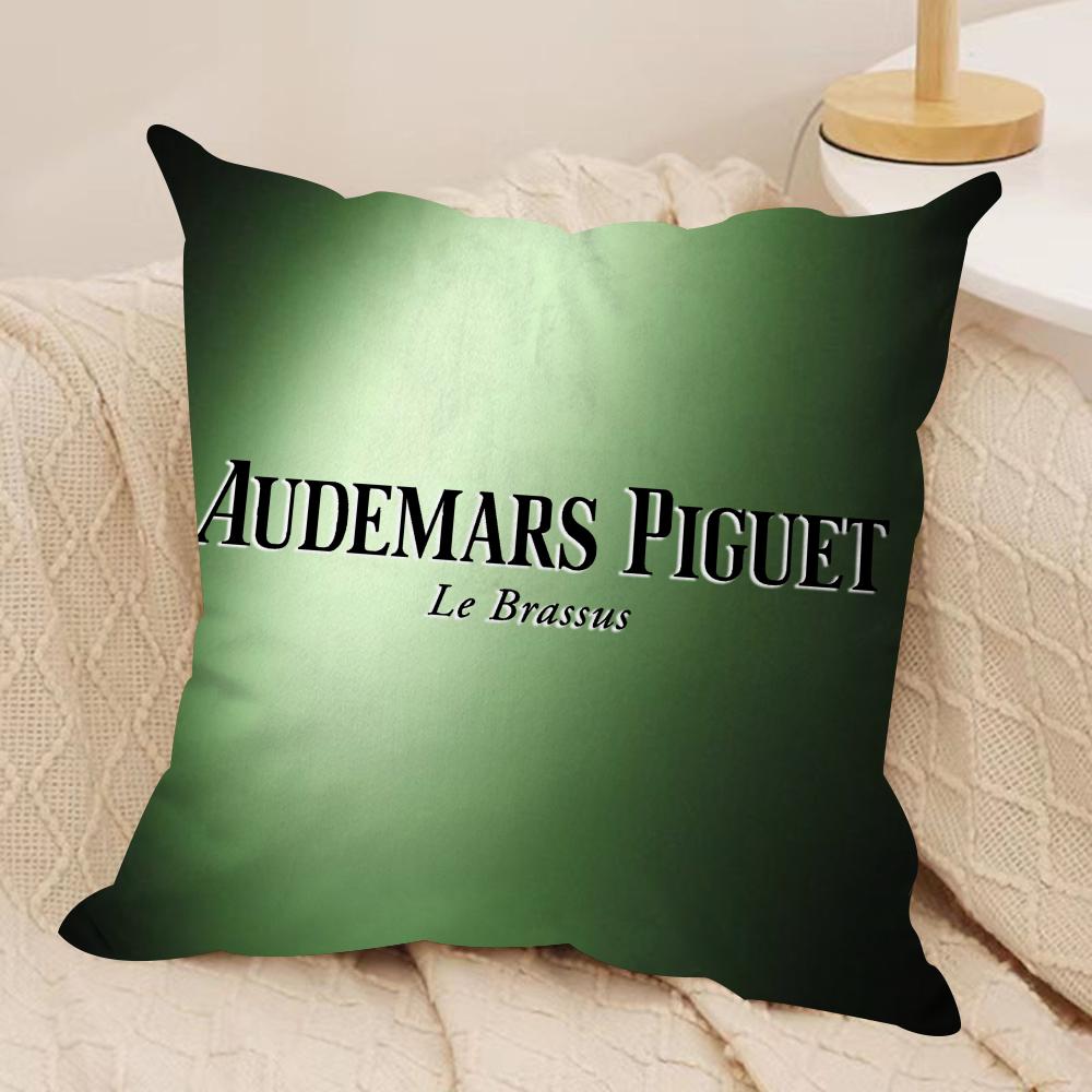 Uhren AAudemarsPPiguet Kissenbezug Seidiger Kurzer Plüsch Doppelseitig Bedruckter Kissenbezug für Sofa Alle Jahreszeiten Heimdekoration Geschenk