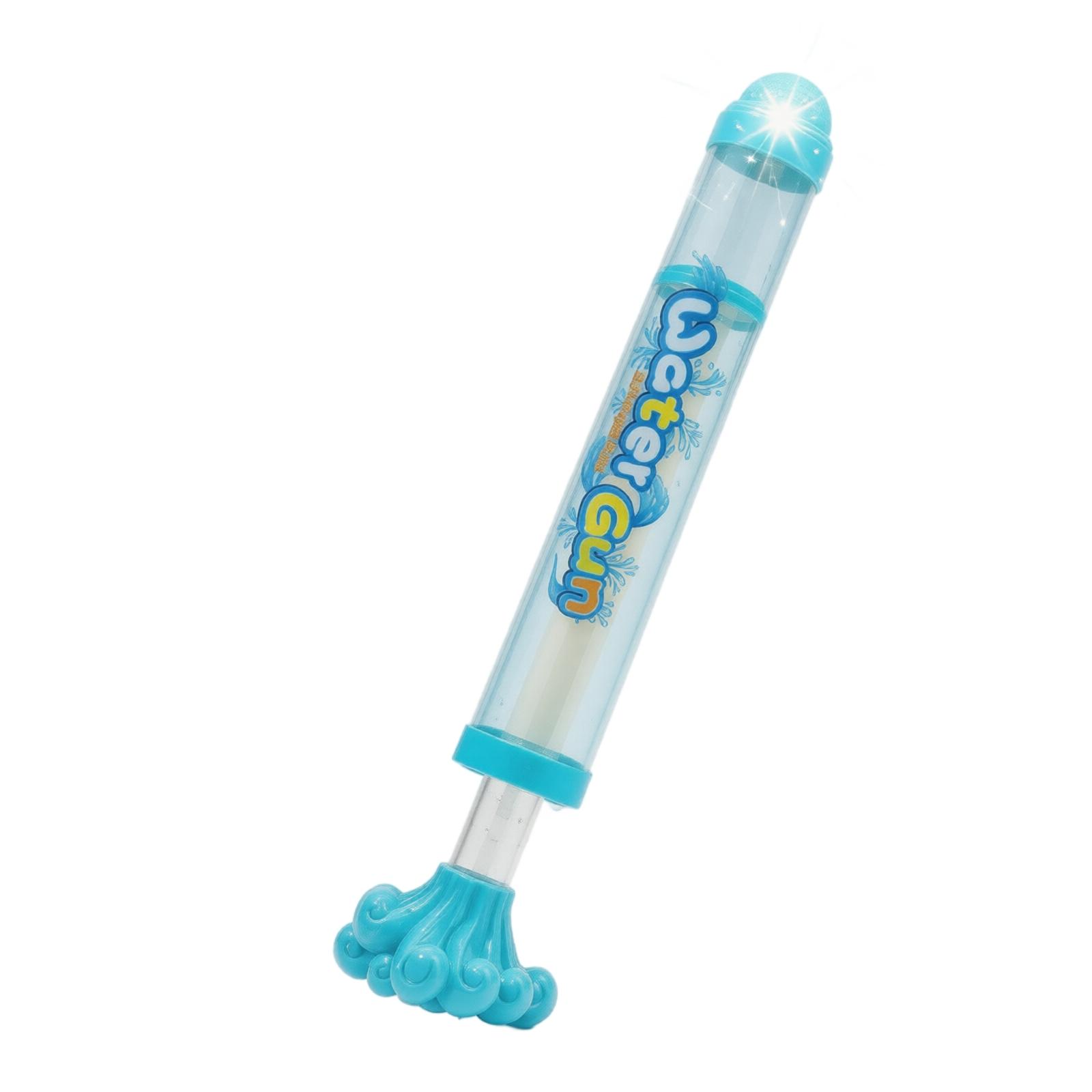 Pull Back Water Shooter Toy for Kids Summer Outdoor Play Beach Pool Water Spray Gun Extendable Water Blaster Toy for Children One Size синий