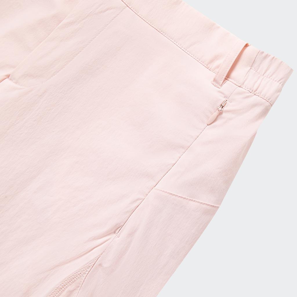 adidas Future Style Tracksuit Bottoms Solid Color Wide Leg Woven Comfortable Mid Rise Casual Pants Women Bottoms Sand Pink JN1966
