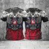 Men's 3D Printed T-Shirt Short Sleeve O-Neck Pullover Casual Top