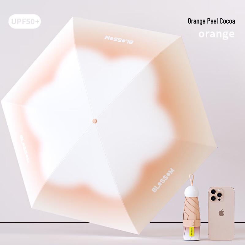 OEING Portable Folding Card Sun Umbrella