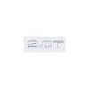 2026 3D ABS 2.0T/3.0T Displacement Badge Emblem - Letters Logo Sticker for 4YTFG A1/A3/A4/A5/A6/A7/A8/Q2/Q3/Q5/Q7 Trunk