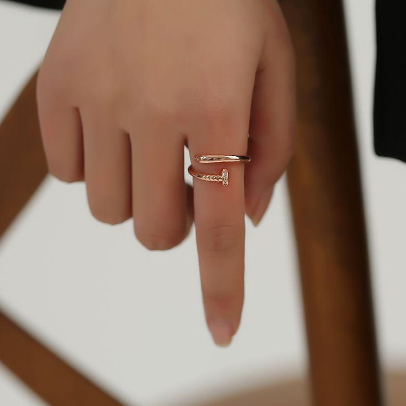 Women's Silver-Plated Retro Korean Style Index Finger Ring