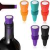2pcs Leak Proof Champagne Cap Conical Champagne Bottles Sealer Silicone Wine Bottle Stopper  Kitchen