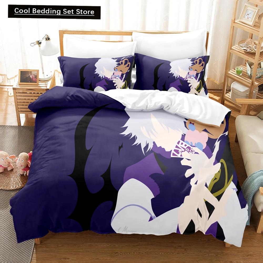 3D Tisk Anime Pandora Hearts Ložní Sada, Povlak na Peřinu Ložní Sada Přikrývka Povlak na Polštář, Velikost King Queen Twin Chlapci Dívky Dospělí