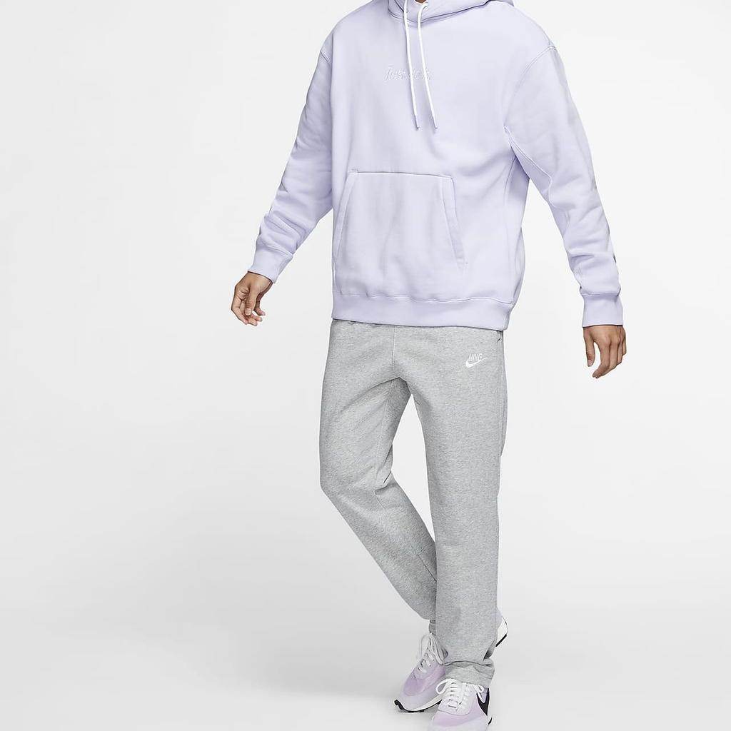 Nike Sportswear NSW CLUB PANT OH FT Athleisure Casual Sports Breathable Long Pants Light Grey Men's BV2714-063