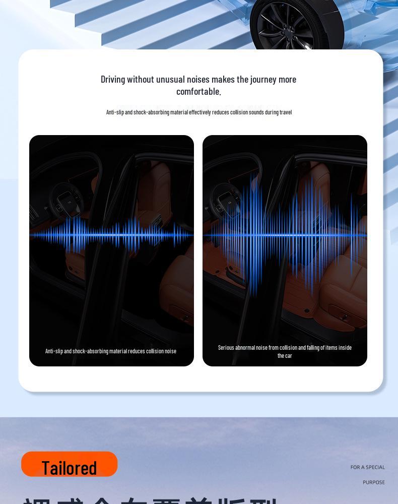 Custom Nissan N7 Dustproof Eco-Friendly TPE Floor Mats
