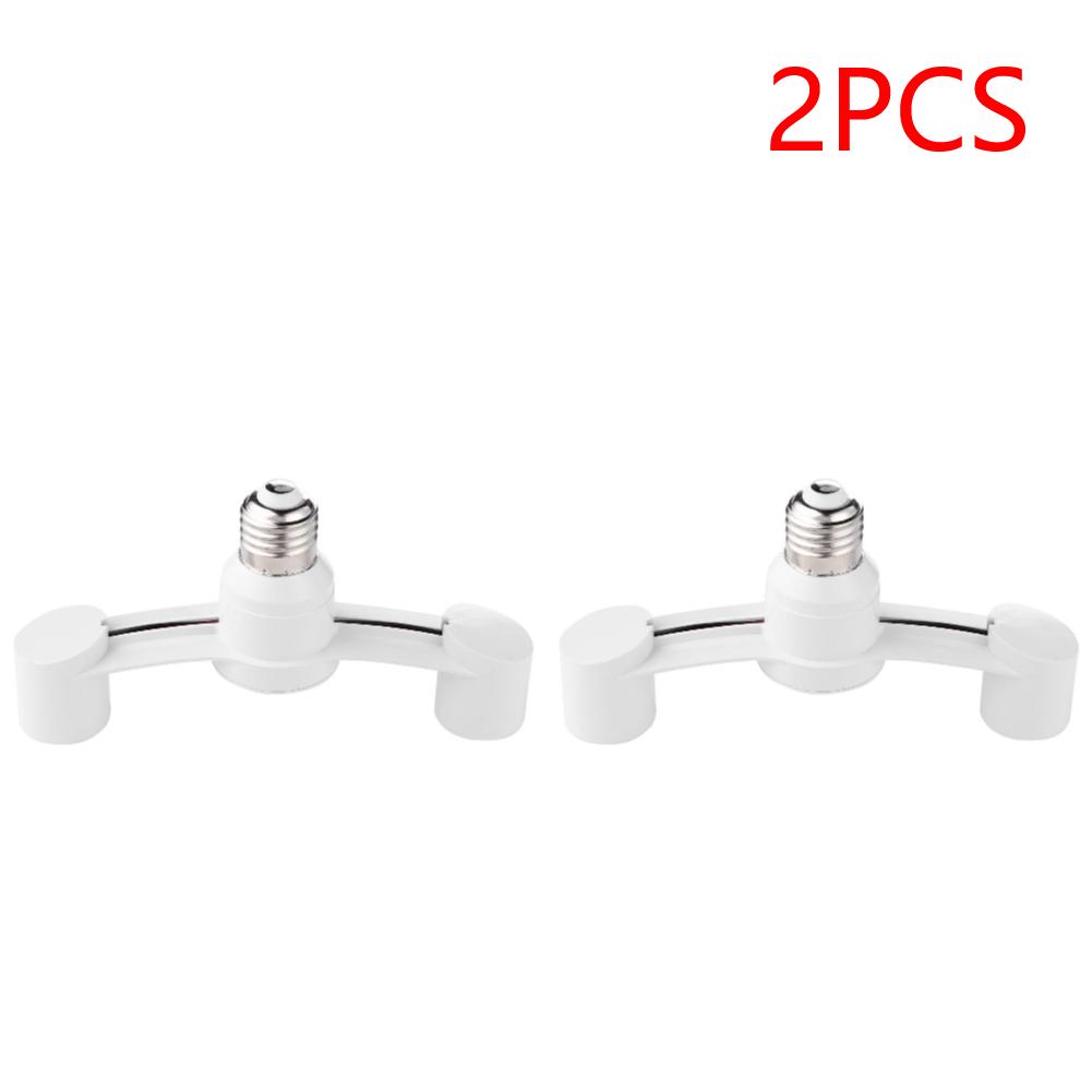 

E27 To 2E27 Lamp Base Converter Portable 85-285V Lamp Head Conversion Holder Lighting Accessories for Restaurant Kitchen
