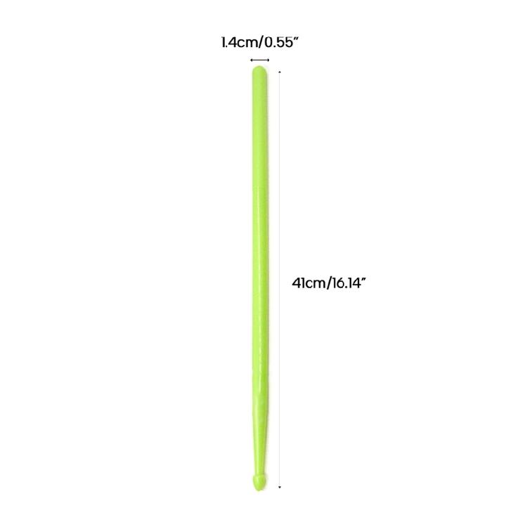 5A Nylon Drum Sticks Cool Fluorescent Drum Sticks Glow in The Dark Drumsticks