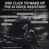 Motorcycle Helmet Headset Bluetooth 5.3 Intercom Headset Wireless Interphone Intercomunicador Waterproof Noise Reduction Voice Control Handsfree