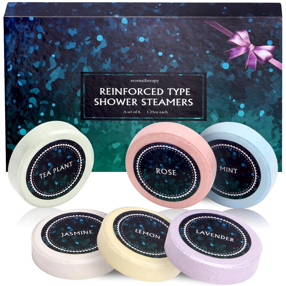 Bath Bomb Set: Bubble Bath Balls with Dried Flower Petals and Bath Salts - Perfect Gift Set for a Relaxing Soak