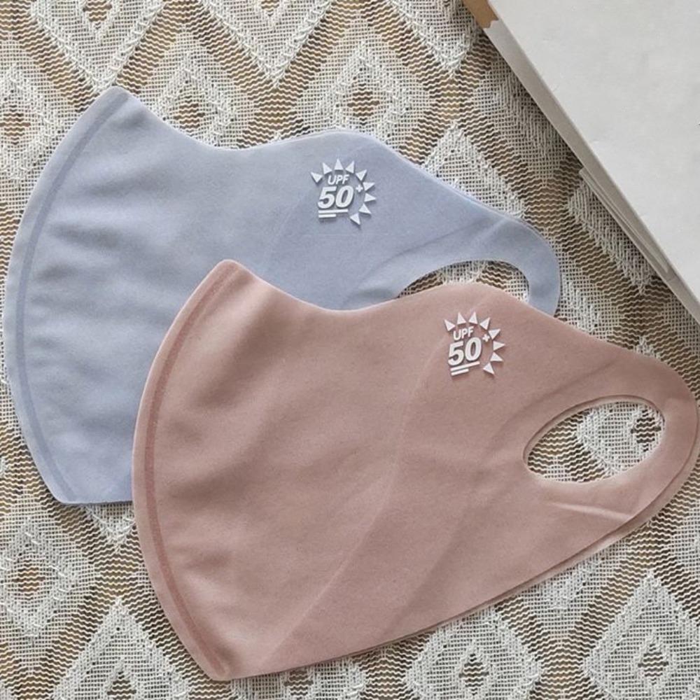 Hot Sale Breathable Ice Silk Mask Anti-UV Anti Pollen Riding Face Mask Traceless Ultrathin Face Veil Summer