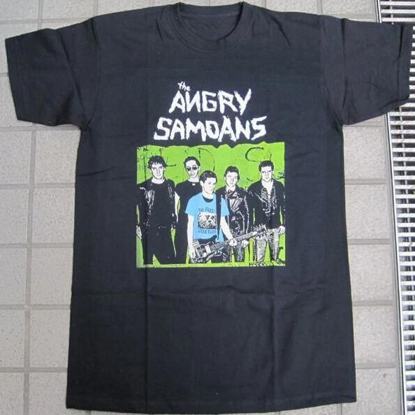 Футболка с принтом ANGRY SAMOANS BAND Классическая черная Унисекс S-5XL BT988 S