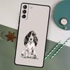 Cartoon Cocker Spaniel Case For Samsung Galaxy S20 S21 FE S22 Plus S23 Ultra S8 S9 S10 Plus Note 10 20 Ultra Cover