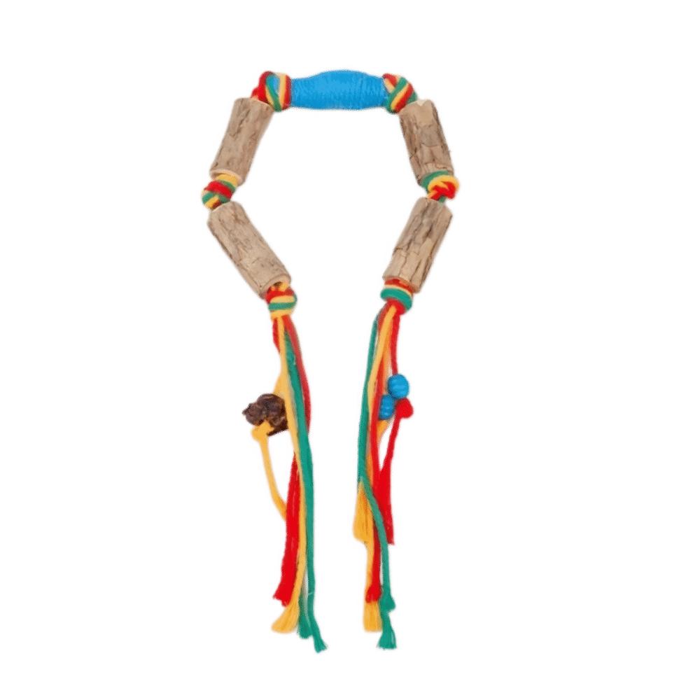 New Natural Cat Chew Toy Matatabi Stick Durable Pet Biting Rope 55cm Blue Green Cat Catnip Toy Home Playing синий