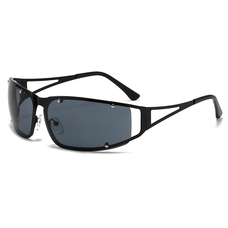 YK metal sunglasses hollowed out new women's European and American personality spice girls dancing sunglasses fashion ins sunglasses tide