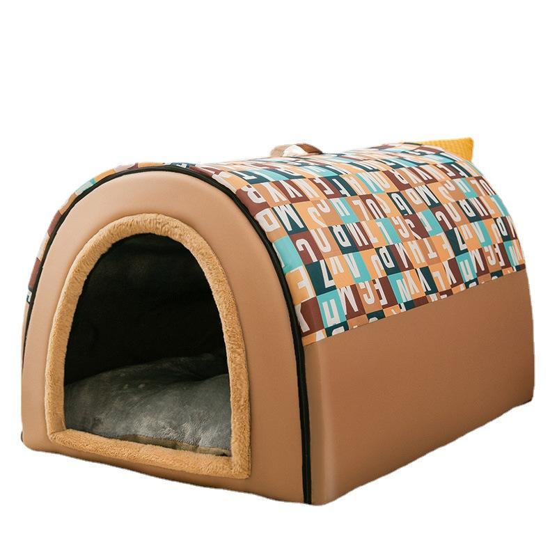 Kennel Medium and Large Dog Oversized House Dog House Dog Bed Removable and Washable Golden Retriever Pet Supplies Universal In All Seasons