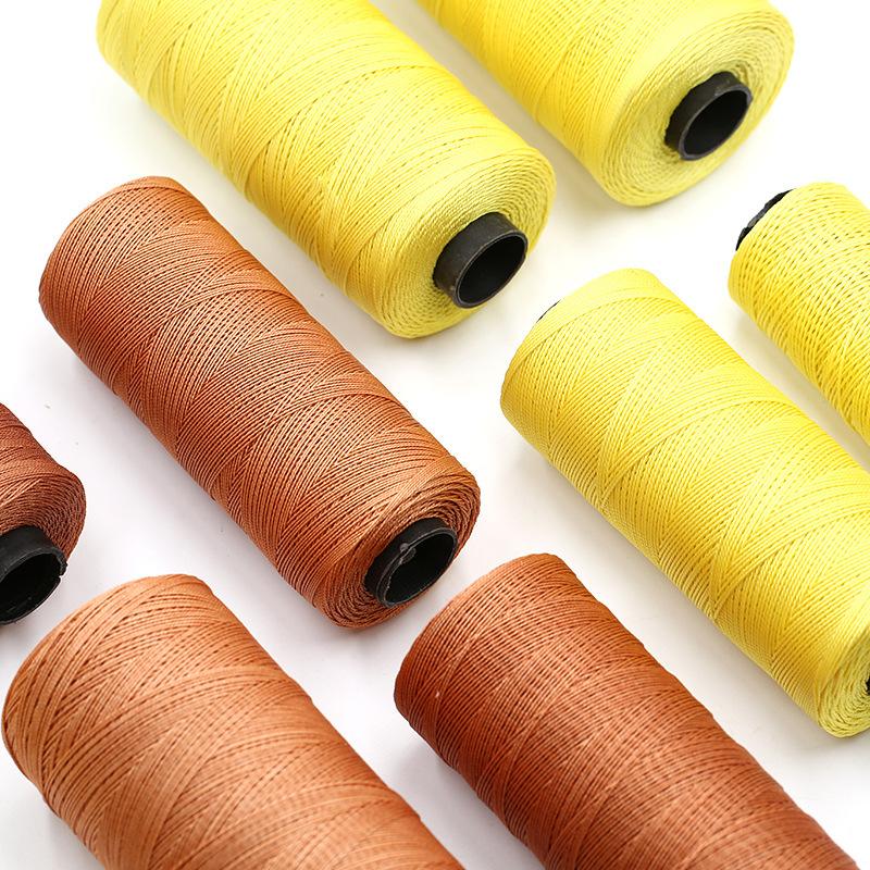3 Strands Woven Nylon Shoe Repair Upper Shoe Bottom Line Wear-Resistant Diy Tire Thread Hand-Sewn Thick Thread Brown Thread