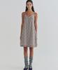 ANDNEEDS Copper Check Dress (Beige)