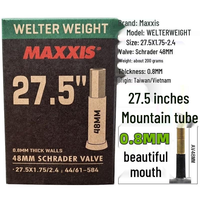 MAXXIS Bicycle Ultra-light Inner Tube for Mountain/Road Bikes: 26", 27.5", 29", 700x23C