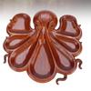 Food Serving Tray Unique Reusable Wooden Food Serving Platter for Nuts Snacks Charcuterie Cheese Fruit