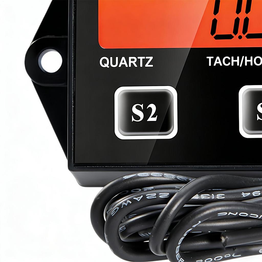 Inductive Tachometer Real-Time RPM Display Meter Support Tool Engine Digital Tachometer For Friends Men Outdoor Repair