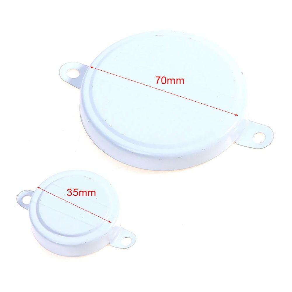 10/20Pcs S/L Sealing Lids White Iron Covers Durable Oil Bottle Seal Caps
