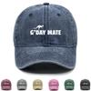 G'DAY MATE" Kangaroo Print Adjustable Sun Hat, Mesh Hat Cozy Slouchy Breathable Casual Snapback Baseball Hat