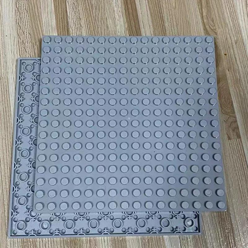 1Piece Double-Sided Base Plate 16X16 Dots Construction Blocks 91405 Build Parts Moc Blocks Baseplate Idea House Construction Board