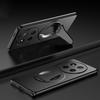 KEYSION Magnetic Phone Case for HONOR X9d 5G X9c Smart Metal Paint Upright Kickstand Shockproof Cover for Honor Magic 8 7 Lite 5G