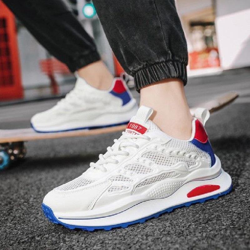 Mesh Men's Shoes, Soft Soled Breathable Casual Sports Shoes