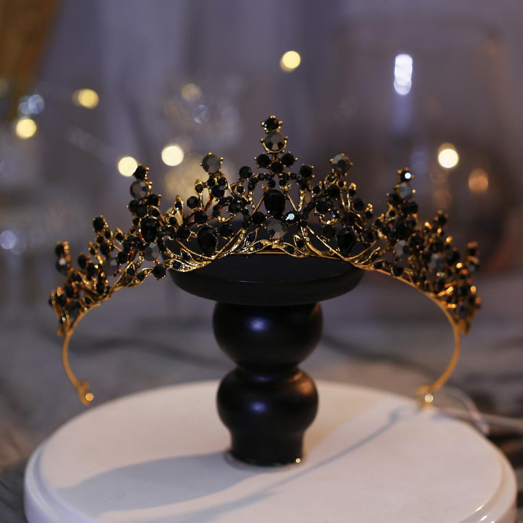 Crown Tiara Bride Wedding Hair Accessories Crown Princess Birthday Performance Headband Wedding Dress Accessories