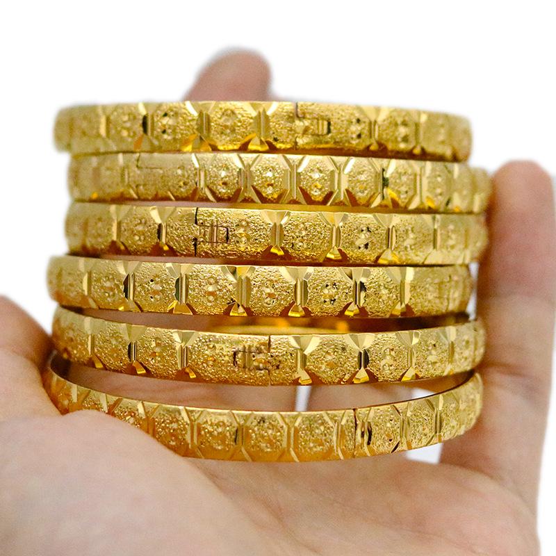 Vietnam Sand Gold Bracelet - Vacuum Electroplated Color Retention, Ladies Fashion Jewelry, Elegant and Simple Gift