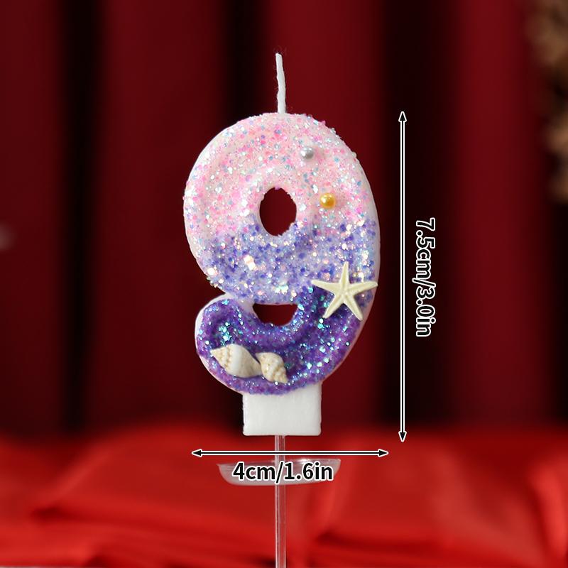3D Number Cake Decorating Candle Birthday Candles Multicolor Cake Topper Baby Shower Party 1st Dessert Decor for Any Celebration