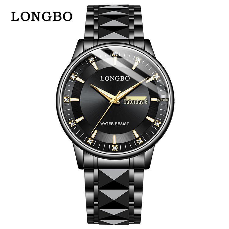 Longbo Classic Men s Student Waterproof Light Luxury Wristwatch
