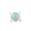 Natural Amazonite Gemstone 925 Sterling Silver Jewelry Handmade Ring For Women RR-22-30