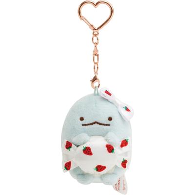 MO94801 Sumikko Gurashi x Sakuma Rebuçado de Leite de Morango Pelúcia Pendurada Lagarto