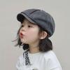 Autumn Beret Cap for Boys and Girls Western-Style Character Hat for Children Casual Wear In Spring and Fall