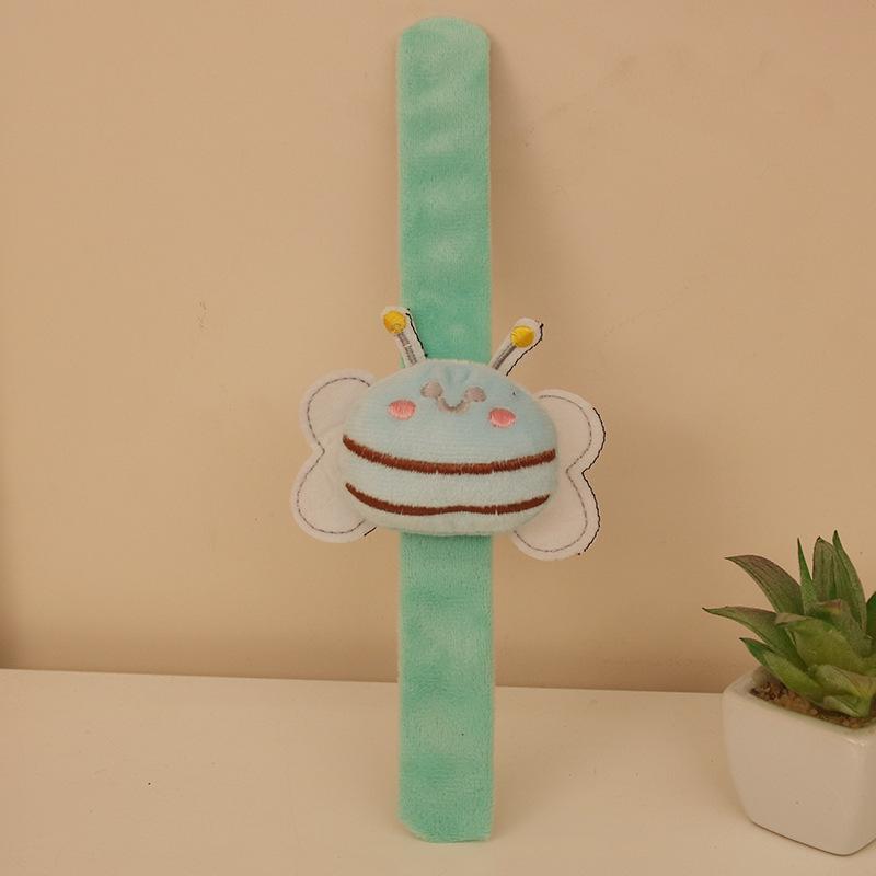 

Детский набор «Сделай сам» из хлопка: плюшевая брошь-шмель и браслет Snap Band