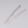 Civic 2012 2016 2 Piezas Hebilla de Placa Metálica Reparación Parachoques Delantero Resistencia Duradera para Modelos de 9ª Generación