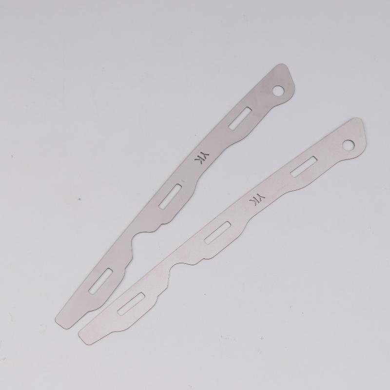 Civic 2012 2016 2 Piezas Hebilla de Placa Metálica Reparación Parachoques Delantero Resistencia Duradera para Modelos de 9ª Generación