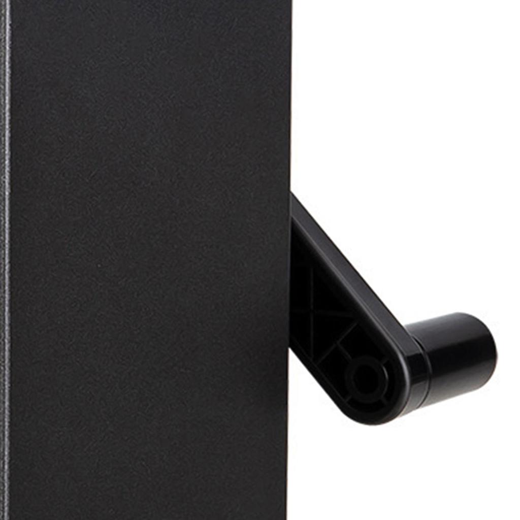 Temperówka z korbką ręczną, 5 regulowanych poziomów, duża pojemność, pojemnik na wióry, ostry ołówek artystyczny