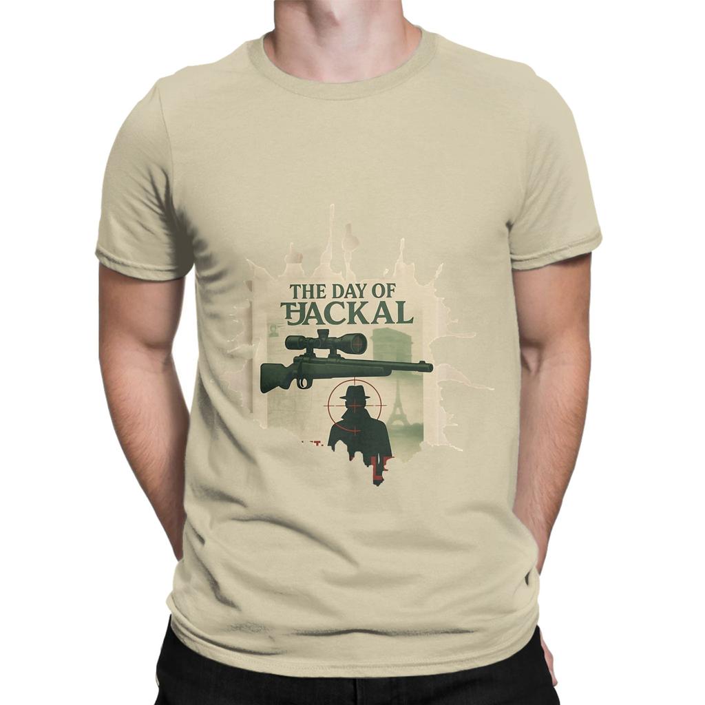 Der Tag des Schakals Staffel Lustiges 100% Baumwolle T-Shirt Der Tag des Schakals Staffel T-Shirts Oberteile Für Unisex
